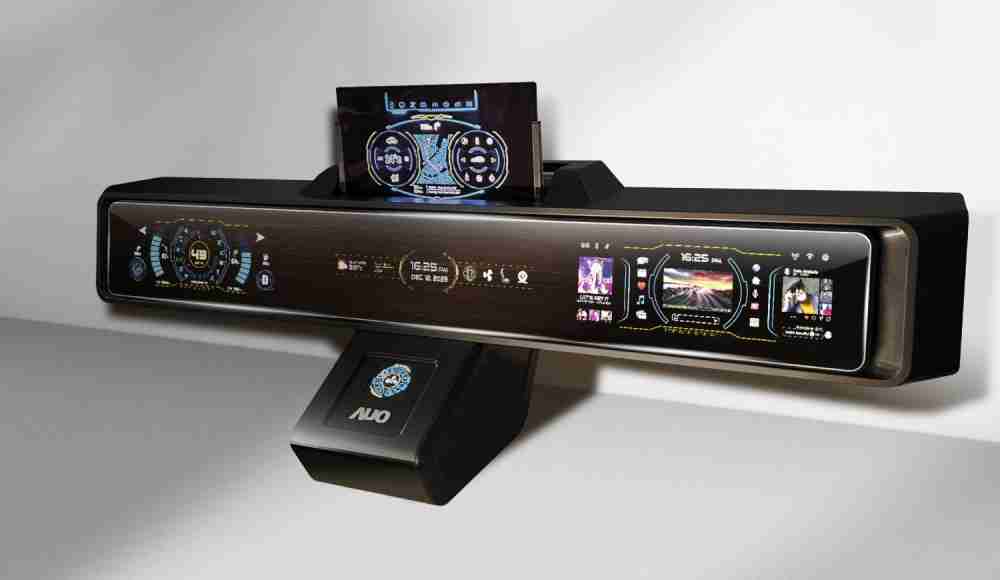 EBpayMicro LED沉浸式车舱显示方案结合 可卷式、、、、可伸缩的Micro LED应用并可呈现不同的质感纹路，，，，展现人性化设计