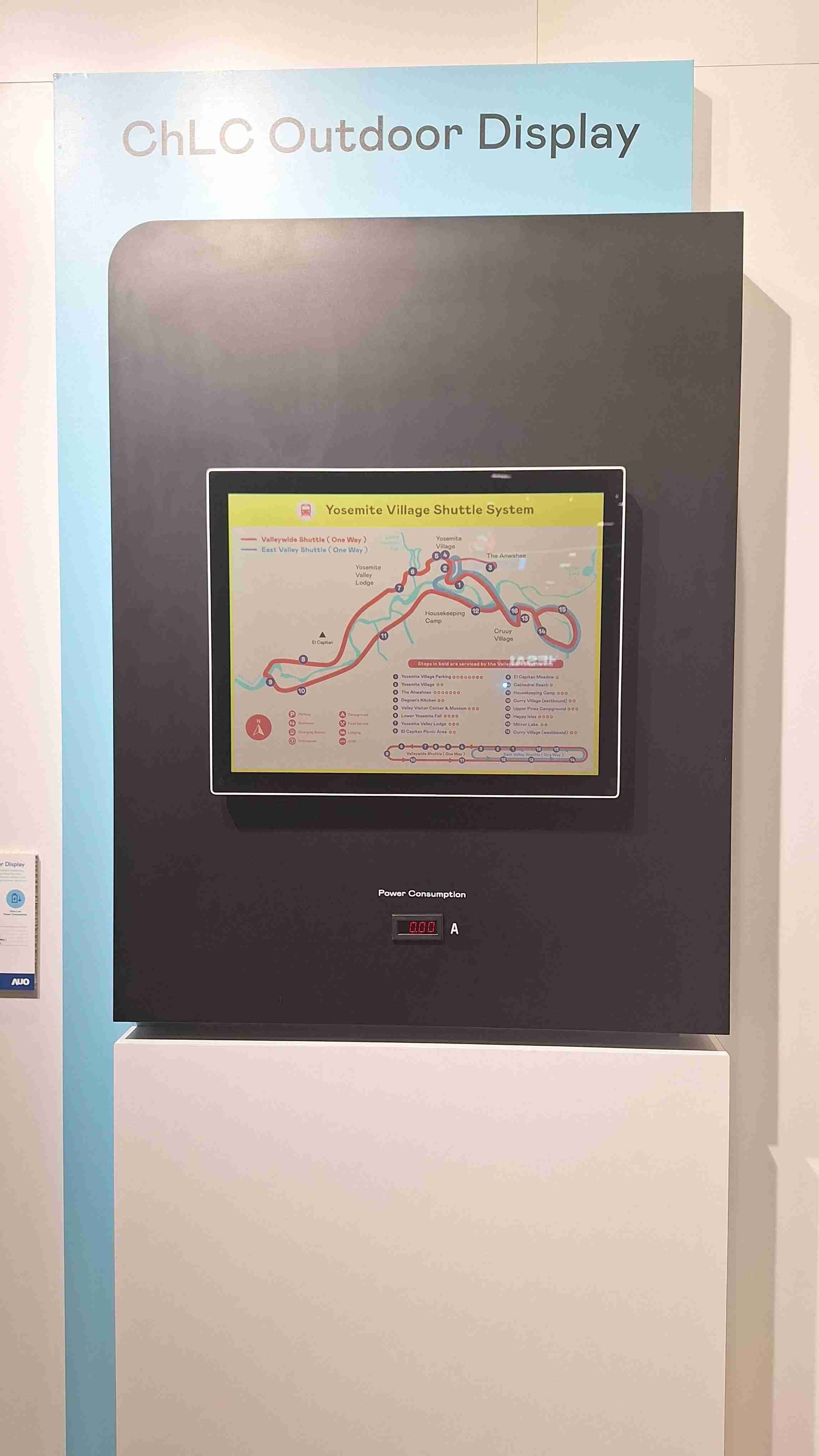 EBpay的「胆固醇液晶超低耗能户外全彩显示器」不只环保省电，，，，且符合户外严苛使用环境，，拥有在摄氏-30度至85度下的宽温使用优势，，，，并且强光愈强愈能呈现绝佳的色彩饱和度及显示效果，，，易于安装的特性将成为户外电子看板的新首选。。。。