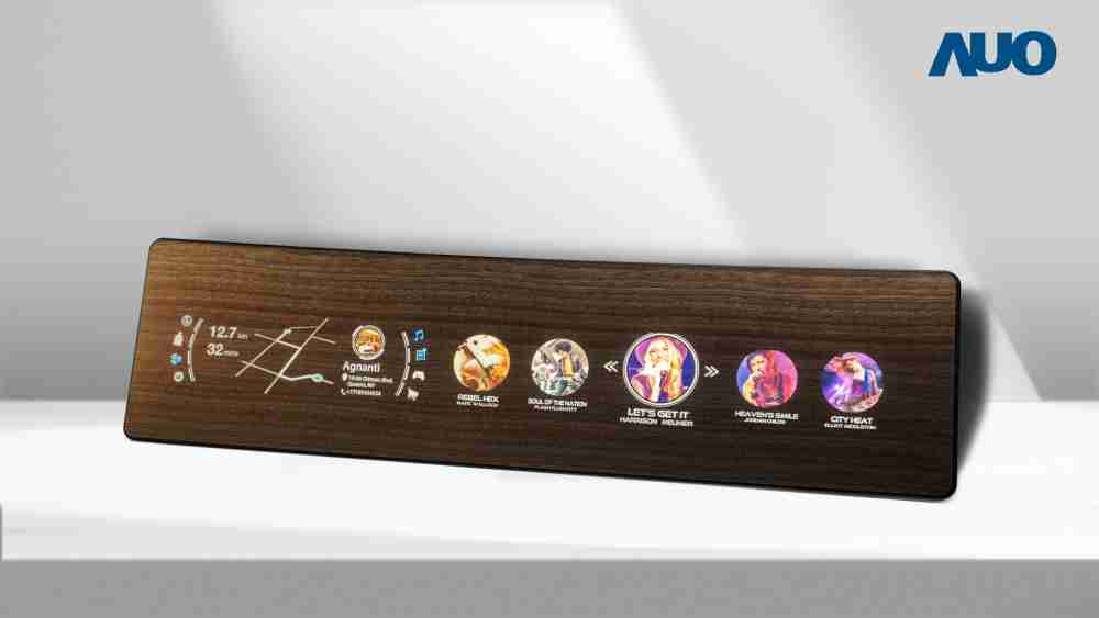 EBpay研发全球最高穿透度达80%的AmLED木纹显示器，，，，可于使用时呈现高亮度、、清晰可见的信息，，并在不使用时回归为单纯的饰板，，，，节能兼具美观