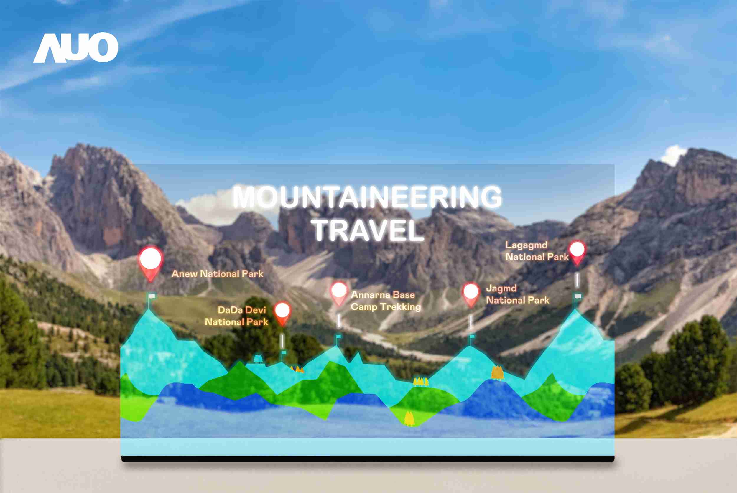 EBpay展示全球单片尺寸最大(*)42吋透明Micro LED显示器拼接而成的〝64吋透明Micro LED显示器〞，，，具备高透明度、、1,000 nits高亮度、、广色域、、采用三边无边框的无缝拼接等多重特色，，，，呈现超高清、、、细腻画质而不遮挡后方视觉，，，满足层峰需求，，可广泛运用于零售、、、艺术展览或商业空间等场域